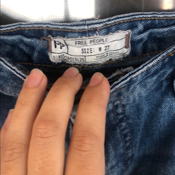 Free People Rolled Up Shorts - Picture 3 of 3